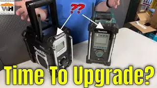 Should You Upgrade Your Makita Jobsite Radio? Comparison Of The XRM06B To The BMR100 #MakitaTools