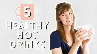 5 HOT & HOMEMADE CAFFEINE FREE DRINK RECIPES | healthy coffee substitutes | all day energy drinks
