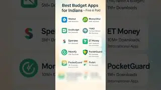 📱 Best Budget Apps for Indians to Manage Money &ndash; Free & Paid Options 🇮🇳