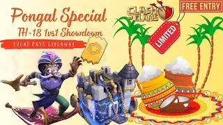 🔴தமிழ் Pongal Special Th 18 1 v 1 Event pass Tournament coc #coc #tamil #live