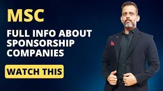Sponsorship Company's details || MSC || #merchantnavytraining #careeratsea