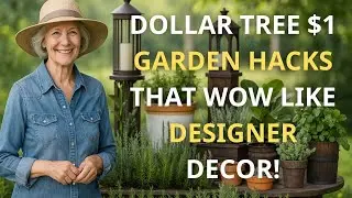 🌿 12 Incredible thrift store new Dollar Tree Garden Hacks that Looks like Designer Decor.