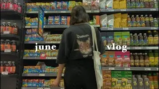 june vlog: chill rainy days, kinda cinematic vlog