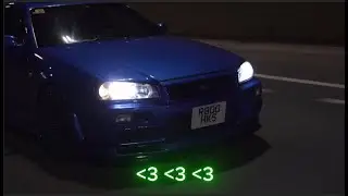 Kiraw x chipbagov - Forces Unseen (Lyric Video) x Nissan R34 GT R Skyline