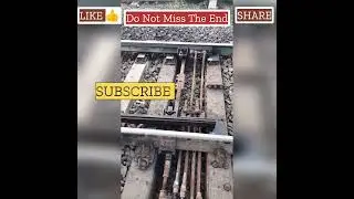 How train Changes it's track In #shorts #indianrailways