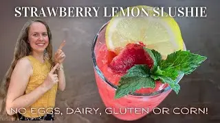 Strawberry Lemon Slush &ndash; 5-Min Summer Cool-Down | Allergy-Friendly!
