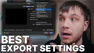 ЛУЧШИЕ настройки экспорта для YOUTUBE в 2026 году (Final Cut Pro)