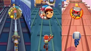 Subway Surfers vs Subway Princess vs Tom Hero | Which Runner Game Is Better?