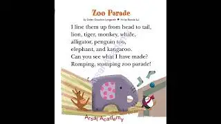 Zoo Parade  | Nursery Rhymes for kids @ArsalAcademy #education