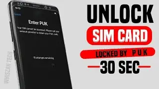 PUK-КОД ДЛЯ РАЗБЛОКИРОВКИ SIM-КАРТЫ