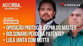 AO VIVO: oposição protocola CPMI do Master / Bolsonaro perderá patente? / Lula janta com Motta