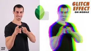 How to Create GLITCH EFFECT in SNAPSEED | SNAPSEED TUTORIAL | Android | iPhone