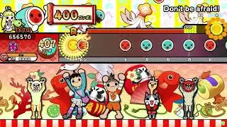 創作譜面　Glitter*Green より &rdquo;Don't be afraid!&rdquo;　[Opentaiko]  Bang Dream!