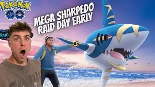✨Mega Sharpedo Raid Day EARLY In Pokemon Go LIVE!✨