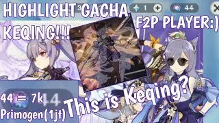 44 WISHES CAN GET KEQING? | GENSHIN IMPACT