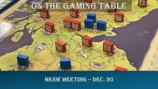 HKSW meeting 12/20/25 - On The Gaming Table