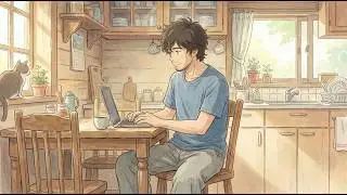 A Quiet Ghibli-Style Day | Cozy ASMR Morning to Night Routine 🌿☕