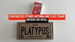 Quick & Cheap Mods! CravenSpeed Stubby Antenna and Plate Frame