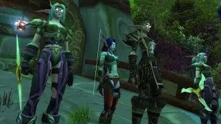 World Of Warcraft Info: Leveling as Void Elf Hunter with Marksmanship spec 25-30