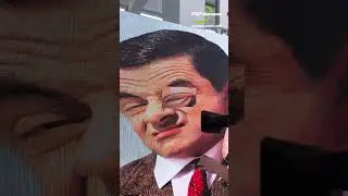 🔥🔥Fix Mr. Bean! With Magnetic LED displays in no time! 🧲#LEDDisplay #Magnetic #shorts