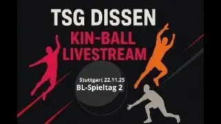2. Kinball Bundesliga Spieltag am 22.11.25 in Stuttgart (alle Spiele von Feld 2)