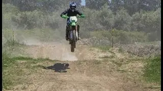 kawasaki klx 650r giro enduro