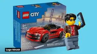 🚗💨 LEGO&reg; 60448 Sports Car &ndash; Speed Build in Stunning 4K | Relaxing & Immersive ASMR