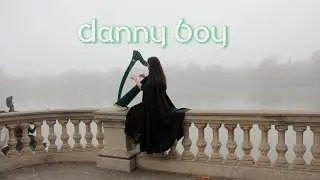 [Harp cover] Danny Boy - Traditional Irish (Arr. Whiteveil & Maese C&eacute;sar) Lyric video