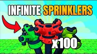 UNLIMITED Sprinkler GLITCH! Grow a Garden ROBLOX