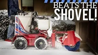A Sidewalk Snow Vehicle Built for Professionals