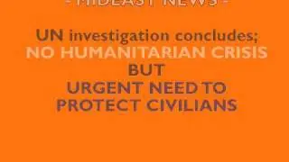 SYRIA: UN Civis NEED PROTECTION