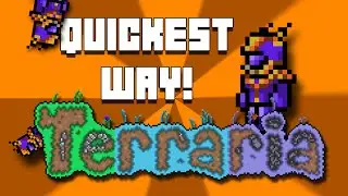 Самый быстрый способ получить метеоритную броню в Terraria.