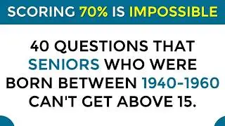 ONLY ACTIVE BRAIN CELLS CAN SCORE 10 OUT OF 40!🧠 | GK Quiz #Challenge 314