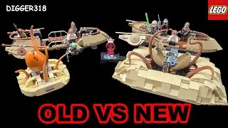 Обзор игрушки LEGO 75396 Star Wars Desert Skiff & Sarlacc Pit 4K