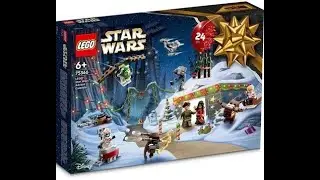 Instrucciones 75366-1 Set Calendario de Adviento LEGO Star Wars se lanz&oacute; en 2023 Lego