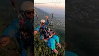 #shorts #shortsvideo #paragliding #birbilling #adventure #activity  #latamangeshkar #sunset