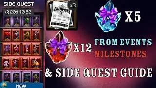 December Side Quest Guide | & Free Banquet Crystals From Accolades & AW | Mcoc