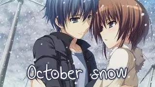 Nightcore - October Snow - (Lyrics)