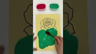 A Red Rose Made of Sand 🌹✨ | ASMR & Satisfying & Beautiful Art