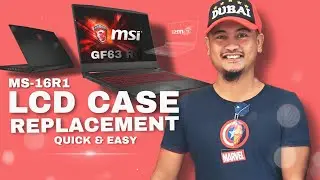 MSI MS-16R1 GF63 8RC LCD CASE  Replacement