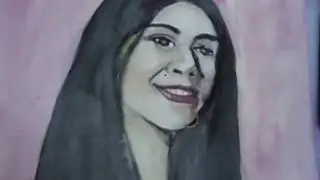 My Portrait in Watercolor painting by Fladelita Messerli