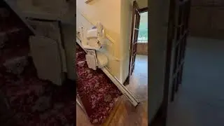 Stairlift Installation in Mallow, County Cork with rail Extension in Motion