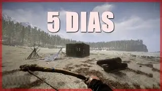 SOBREVIVI 5 DIAS E FIZ A PRIMEIRA BASE NO SONS OF THE FOREST