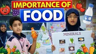 Importance of Healthy Food 🍎🥦 | School Activity on Nutrition & Wellness 💪🧠