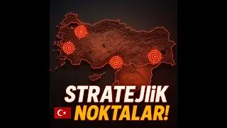 T&uuml;rkiye'nin Stratejik B&ouml;lgeleri | Haritadaki G&uuml;&ccedil; Noktaları #t&uuml;rkiye#strateji #coğrafya#harita#keşfet