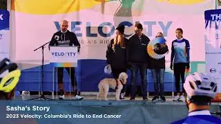 Sasha&rsquo;s Story: 2023 Velocity - Columbia&rsquo;s Ride to End Cancer