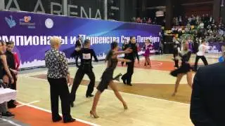 Cha cha cha. Matronitskiy Denis & Pechenkina Rimma. January, 2017.