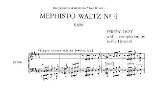 Liszt - Mephisto Waltz No. 4 [Completed by Leslie Howard]