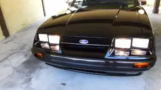 1985 Ford Mustang SSP - Notchback 5.0 LX  California Highway Patrol (CHP) Special Service Package