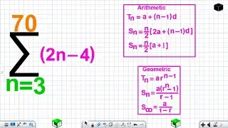 Sequences and Series all the Formulae that you need Grade 12 Maths